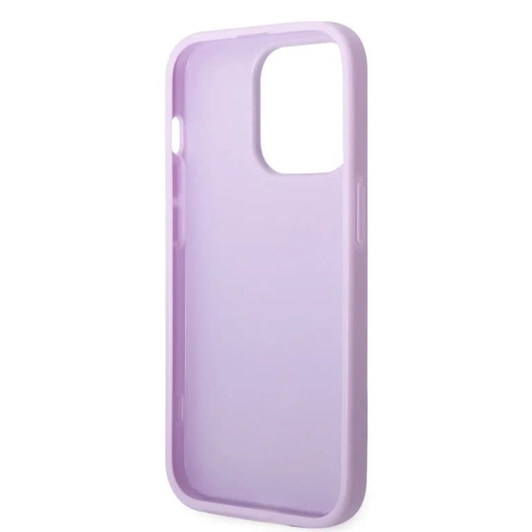 Guess iPhone 14 Pro Hardcase Achtercover - Saffiano