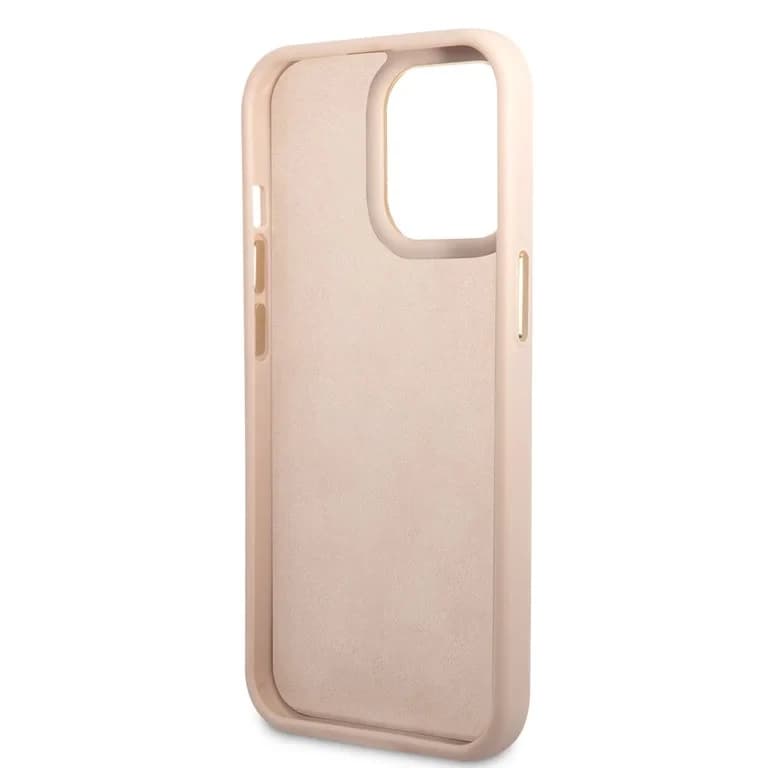 Guess iPhone 14 Pro Hardcase Backcover - 4G - Metalen Knoppen & Camera