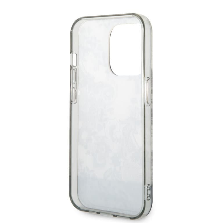 Guess iPhone 14 Pro Hardcase Backcover - Porselein Collectie