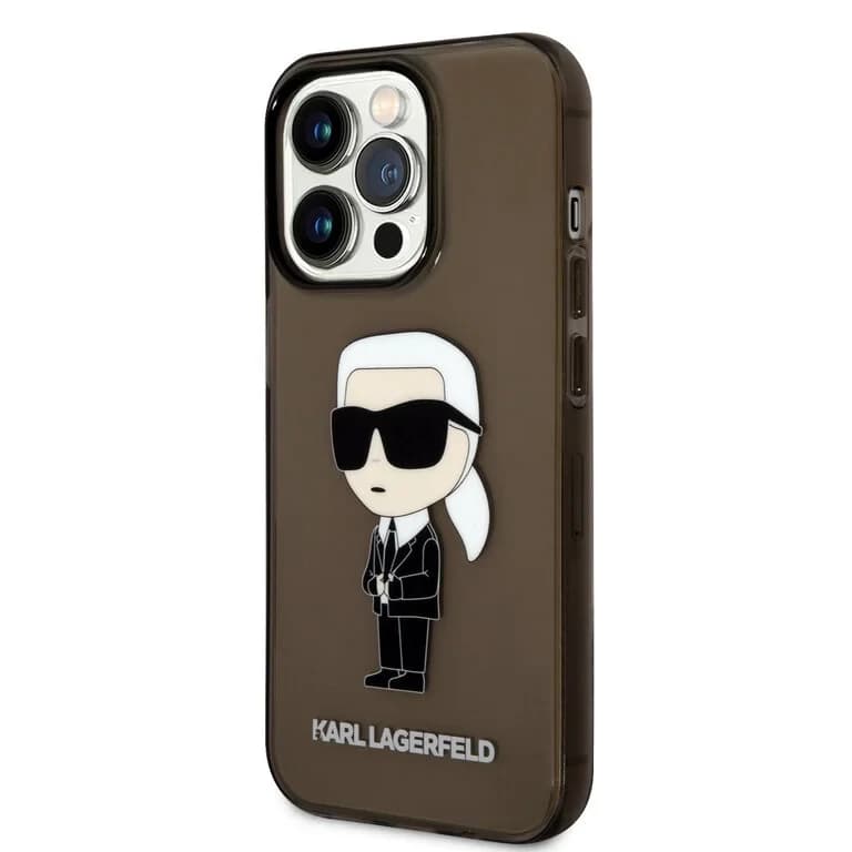 Karl Lagerfeld iPhone 14 Pro Achtercover Gloss