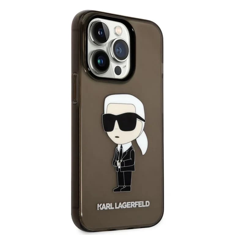 Karl Lagerfeld iPhone 14 Pro Achtercover Gloss
