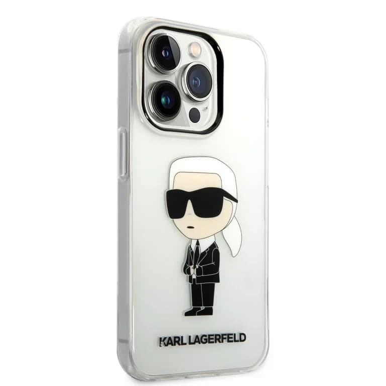 Karl Lagerfeld iPhone 14 Pro Achtercover Gloss