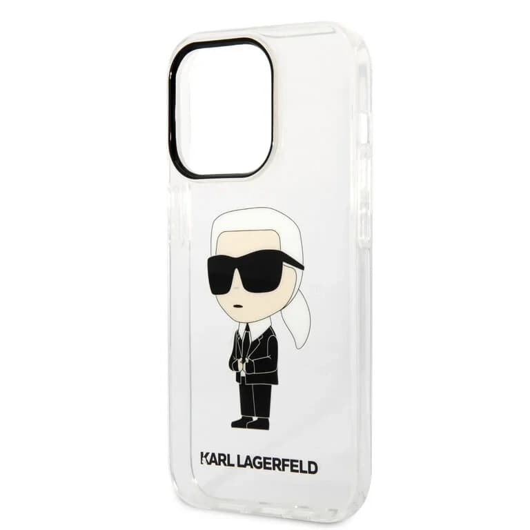 Karl Lagerfeld iPhone 14 Pro Achtercover Gloss
