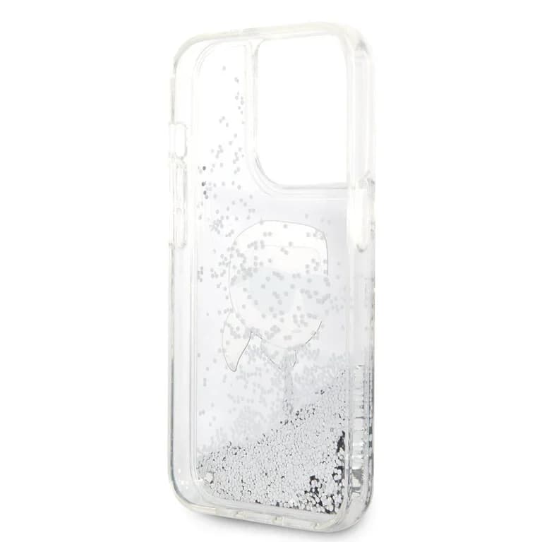 Karl Lagerfeld iPhone 14 Pro Achtercover Case