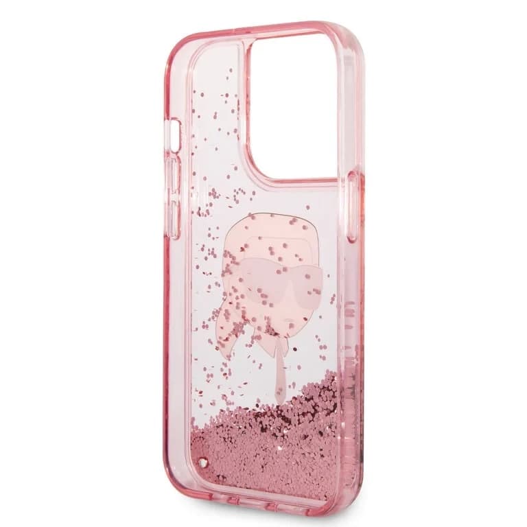 Karl Lagerfeld iPhone 14 Pro Achtercover Case