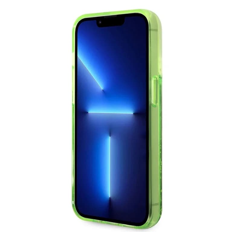 Karl Lagerfeld iPhone 14 Pro Achtercover Vloeibaar Glitter