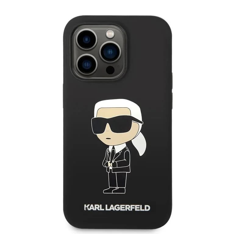 Karl Lagerfeld iPhone 14 Pro Hardcase Achtercover - Ikonik NFT Karl - Magsafe Compatibel