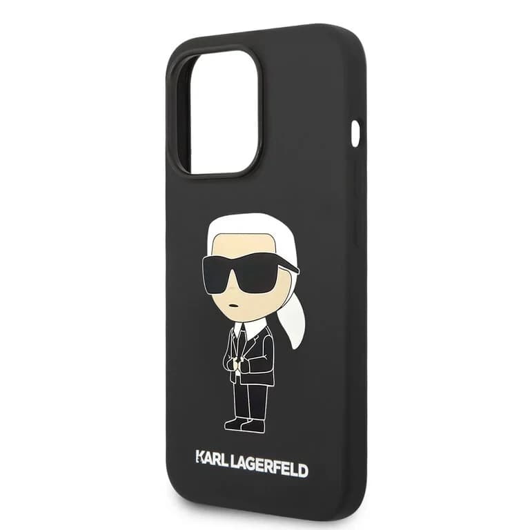 Karl Lagerfeld iPhone 14 Pro Hardcase Achtercover - Ikonik NFT Karl - Magsafe Compatibel