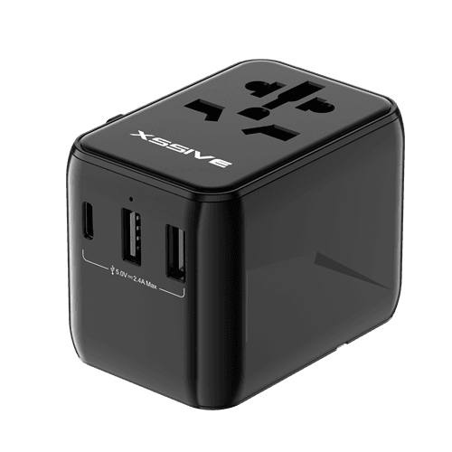 Xssive Wereldwijde Adapter XSS-TR3B ​​- Zwart