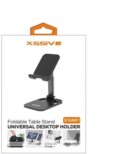 Xssive Universele Mobiele Telefoon Tablet Houder STAND1 - Zwart
