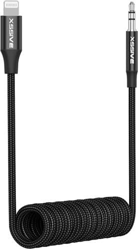 Xssive Rekbare Aux Kabel 8-Pins naar 3,5 Aux 1,5m. XSS-L3.5SBR