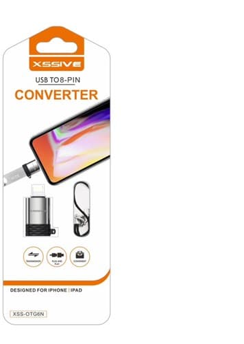 Xssive OTG USB naar 8-pins (iPhone) XSS-OTG6N