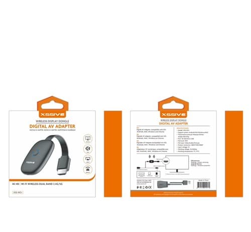 Xssive draadloze digitale AV-adapter XSS-W3+