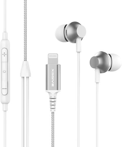 Xssive Stereo Lightning-oortelefoon MFI XSS-EPMFI02- Wit