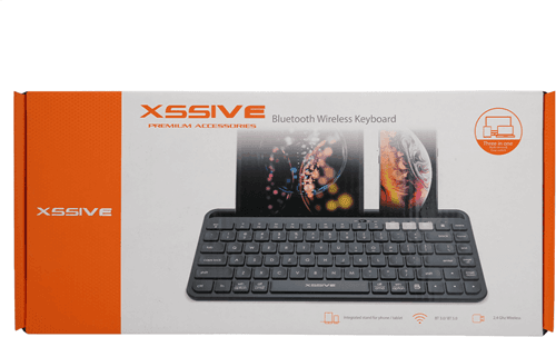 Xssive Bluetooth draadloze toetsenbordstandaard AZERTY XSS-KB1