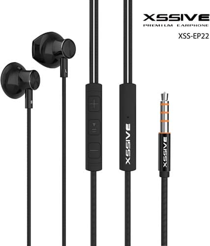 Xssive Stereohoofdtelefoon 3,5 mm XSS-EP22 - Zwart