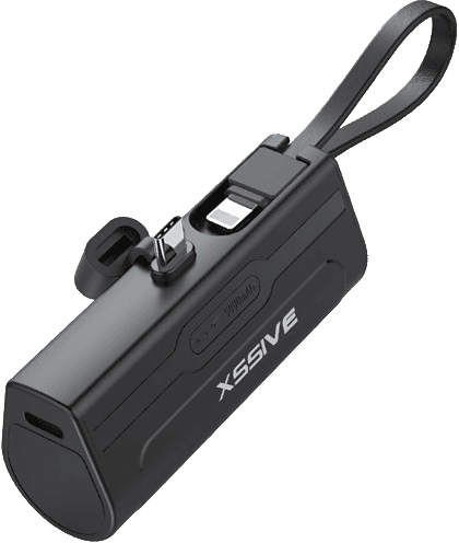 Xssive Premium Mini Powerbank voor USB-C incl. Kabel 5000mAh XSS-PB31C