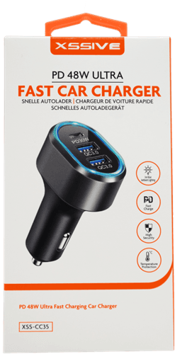 Xssive Snelle Autolader PD48W Ultra XSS-CC35 - Zwart