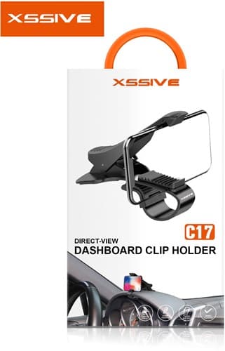 Xssive Dashboard Clip Holder C17 - Zwart