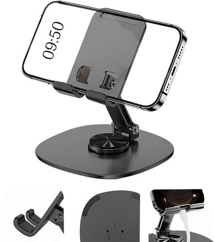 Xssive 360° Opvouwbare Standaard XSS-STAND10B - Zwart