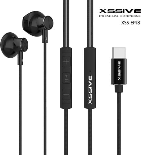 Xssive Stereohoofdtelefoon Type-C XSS-EP18 - Zwart
