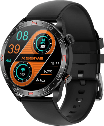 Xssive Smartwatch XSS-SW7 - Zwart