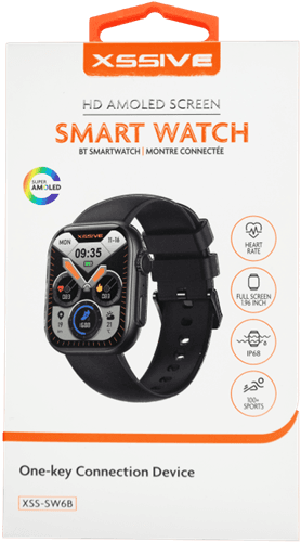 Xssive Smartwatch XSS-SW6B - Zwart