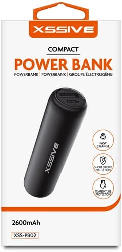 Xssive Powerbank 2600mAh XSS-PB02