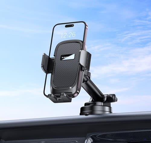 Xssive autohouder met zuignap en windscherm XSS-CH107