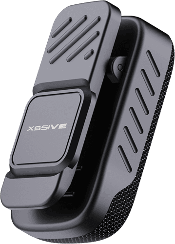 Xssive draagbare luidspreker met magnetische clip-on XSS-BS14B - zwart