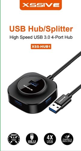 Xssive USB-hub/splitter XSS-HUB1