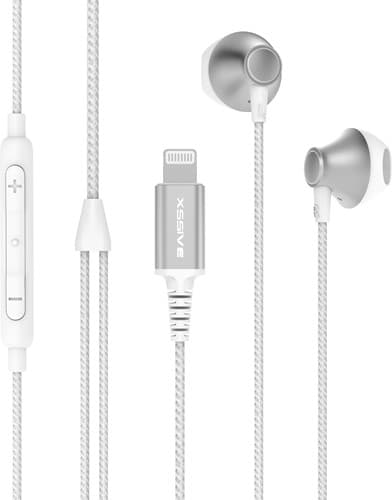 Xssive Stereo Lightning-hoofdtelefoon MFI XSS-EPMFI01- Wit