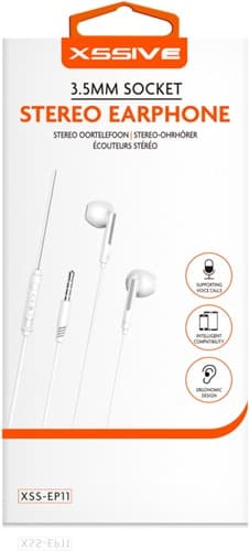 Xssive Stereohoofdtelefoon 3,5 mm XSS-EP11 - Wit