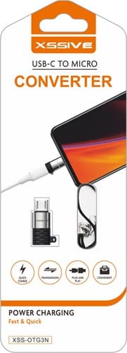 Xssive OTG USB-C naar Micro - OTG3N