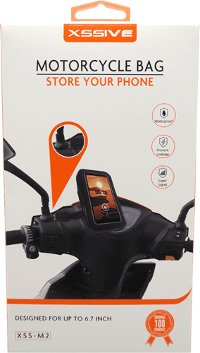 Xssive Motortas XSS-M1N voor smartphones tot 6,9 inch