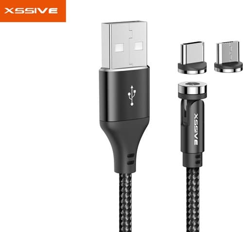 Xssive magnetische USB-kabel voor Type-C en Micro XSS-MCS01