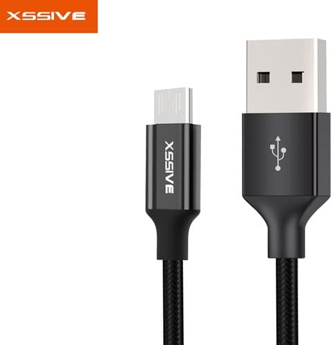 Xssive Braided USB Micro Cable 3m