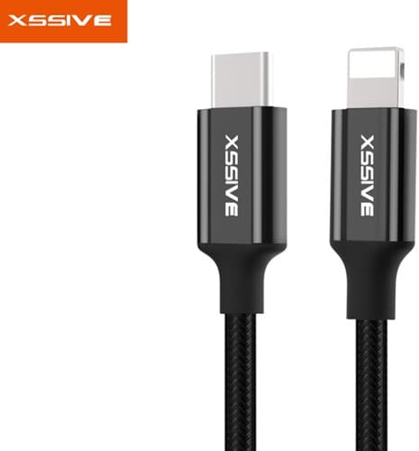 Xssive Braided Type-C to iPhone Cable 2m XSS-BR2MCL