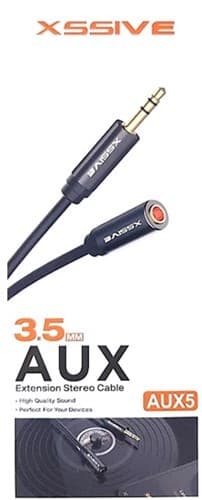 Xssive 3,5 mm Aux-stereokabel XSS-AUX5