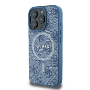 Guess iPhone 16 Pro Max Case | 4G Ring Classic Logo + MagSafe