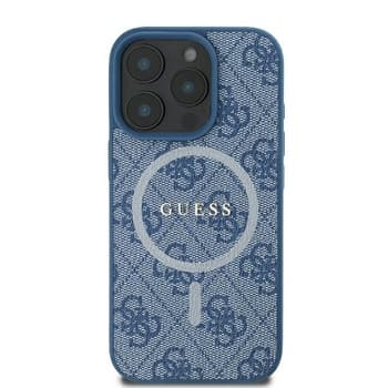 Guess iPhone 16 Pro Max Case | 4G Ring Classic Logo + MagSafe