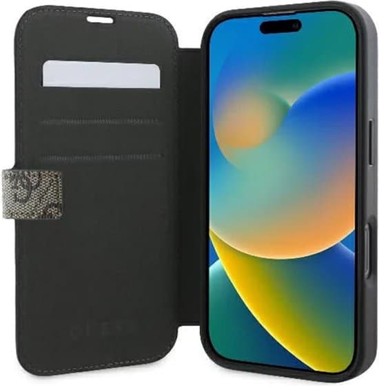 Guess iPhone 16 Pro Max Hoesje | 4G Metalen Logo
