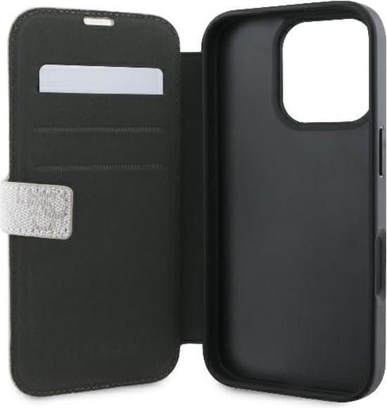 Guess iPhone 16 Pro Max Hoesje | 4G Metalen Logo