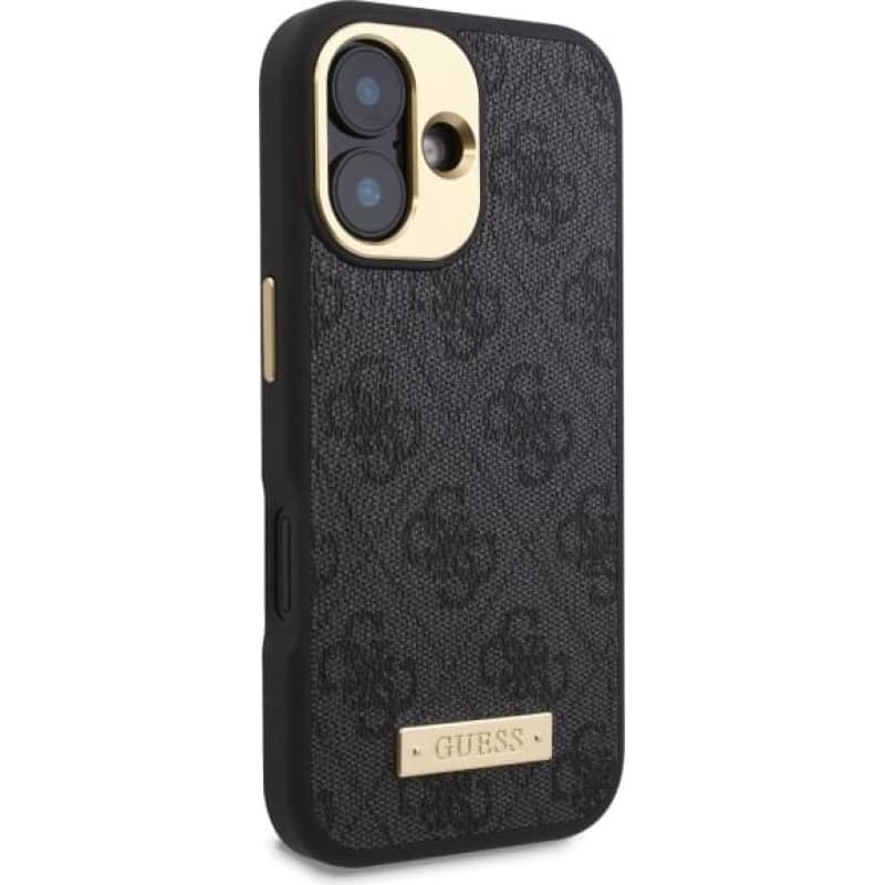 Guess iPhone 16 Plus Hardcase | 4G Logo Plaque & MagSafe Bescherming