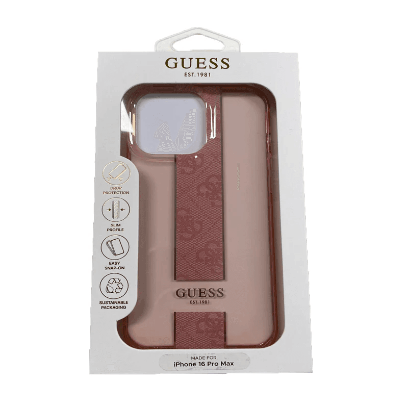 Guess iPhone 16 Pro Hoesje | IML 4G Streep