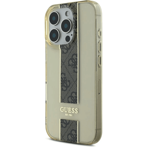 Guess iPhone 16 Pro Hoesje | IML 4G Streep