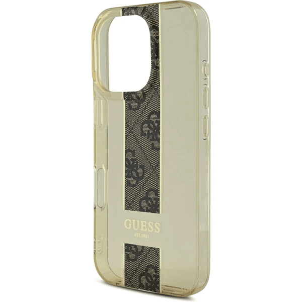 Guess iPhone 16 Pro Hoesje | IML 4G Streep