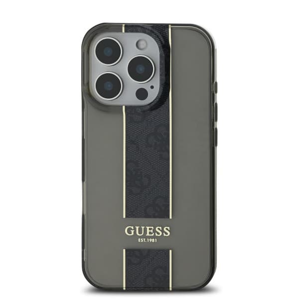 Guess iPhone 16 Pro Hoesje | IML 4G Streep
