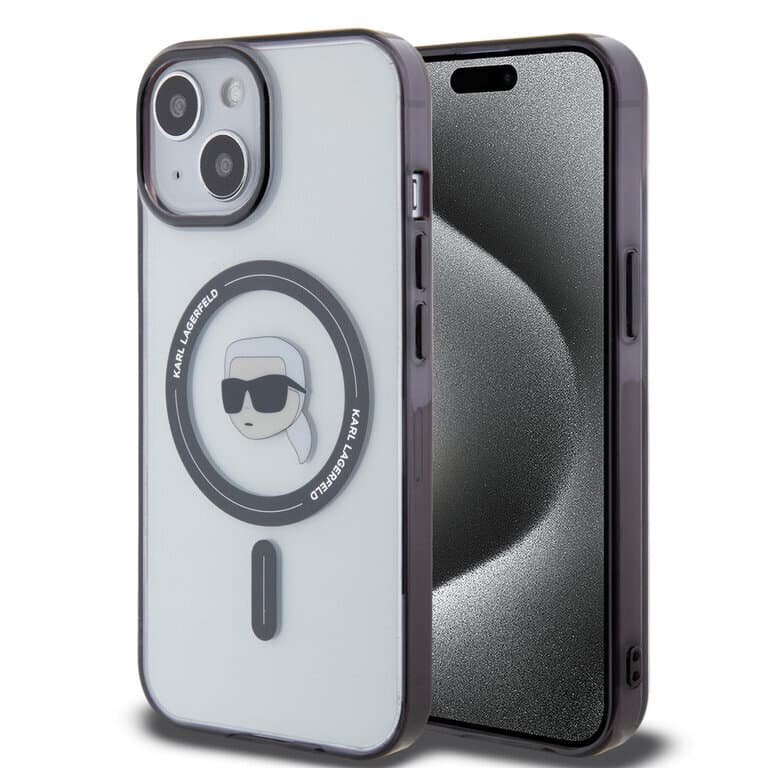 Karl Lagerfeld iPhone 15 Hardcase | MagSafe Compatibel