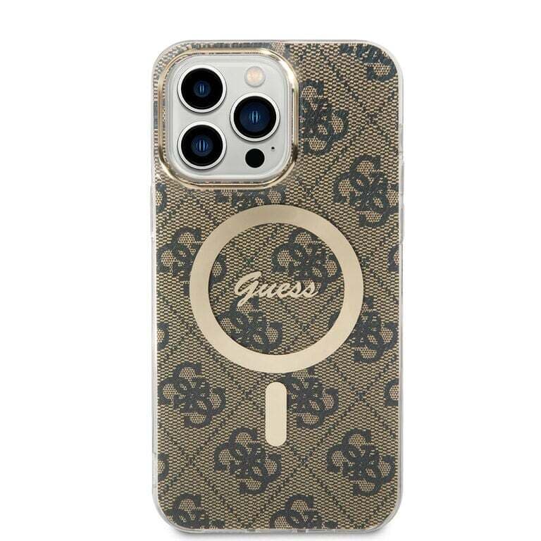 Guess iPhone 15 Pro Max Back Cover Case MagSafe IML 4G | Stylish Protection